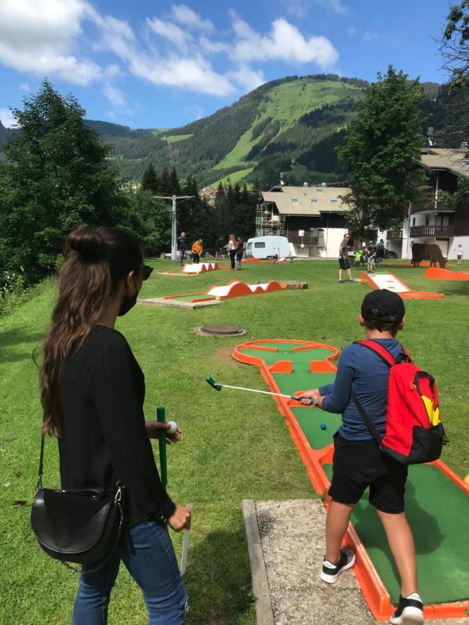 Studio Les Freinets Châtel Exteriör bild